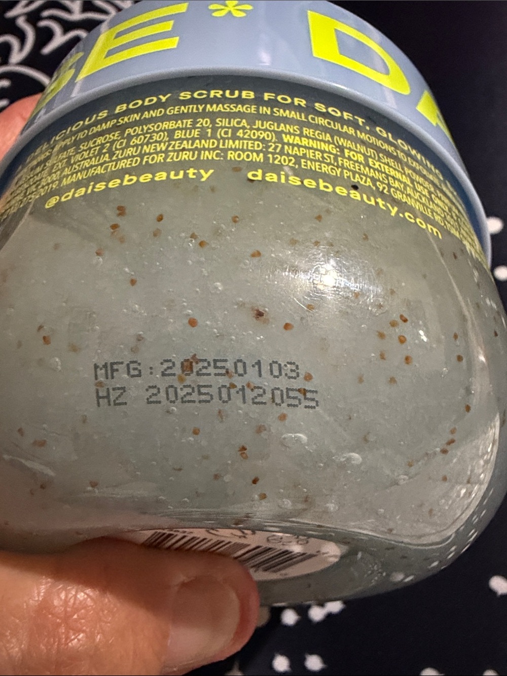 Coconut Glow Exfoliating Body Scrub — Blue - Picture 8 of 8